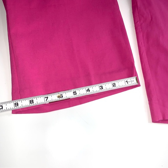 JM Collections Women’s Vibrant Pink Berry Pull On Capri Pants Size 2X NWT Summer - Picture 7 of 11